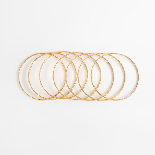 Semanario baño de oro de 18K