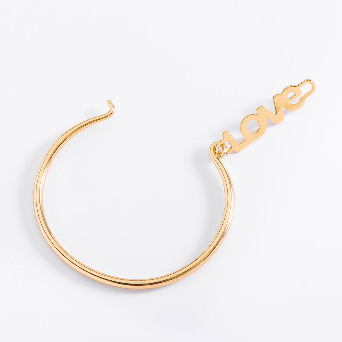 Brazalete en baño de oro de 18K
