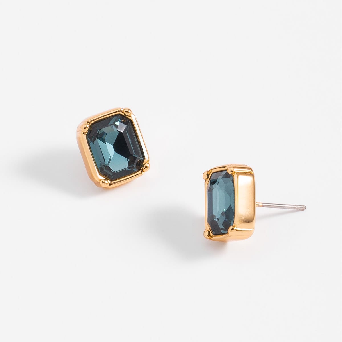 Aretes tono aqua
